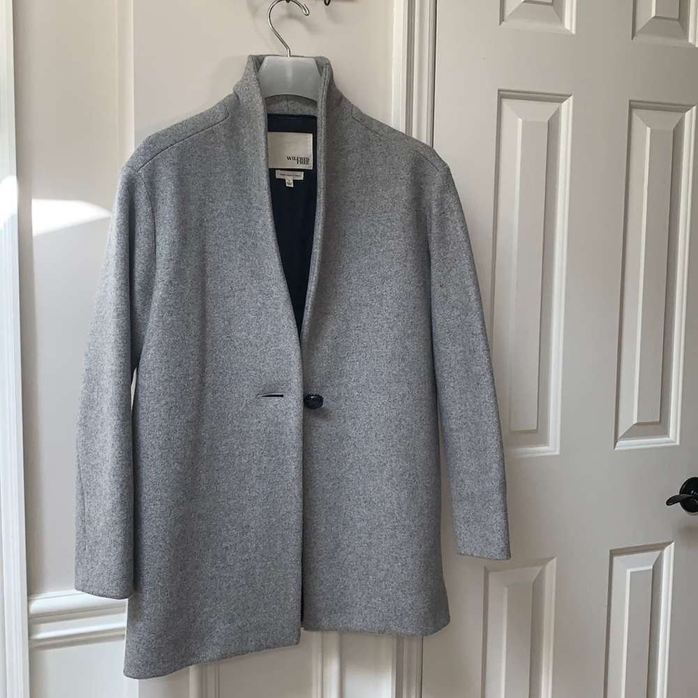 Wilfred Free Aritzia Wool Blend Coat EUC /Size S